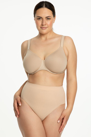 Figi modelujące Julimex 471 Seamless Panty Maxi beżowy