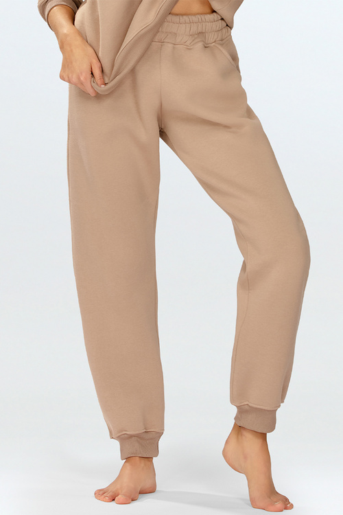 Komplet bluza+spodnie Dkaren Rehema-Kpl cappuccino