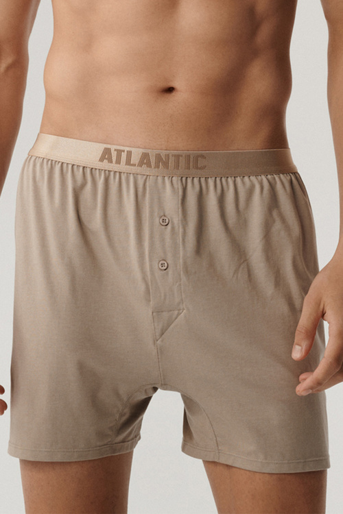 Atlantic 2BMB-005 bokserki 2-pack luźny krój biały