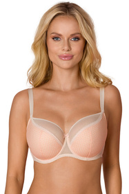 Vena VB-459 Biustonosz półusztywniany, brzoskwinia