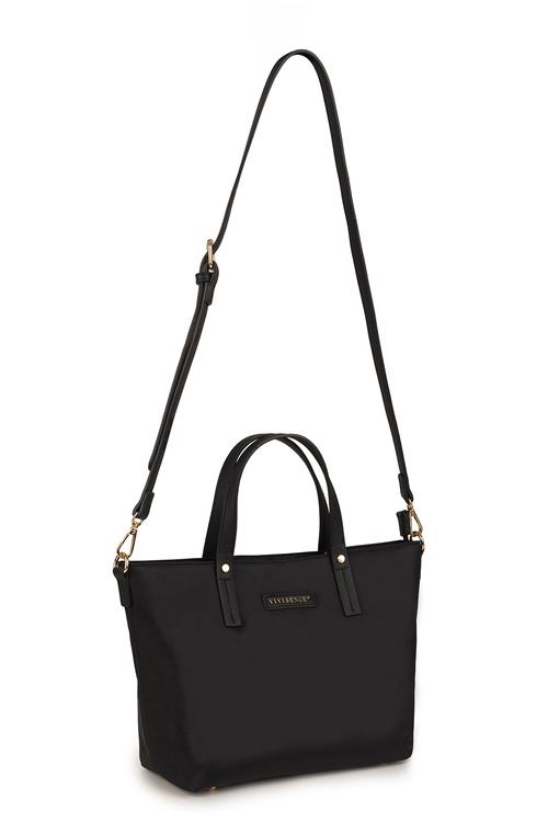 Vivisence T0022 torebka do ręki z odpinanym paskiem black