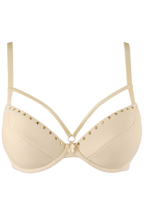 Axami V-10341 Biustonosz push-up, beżowy