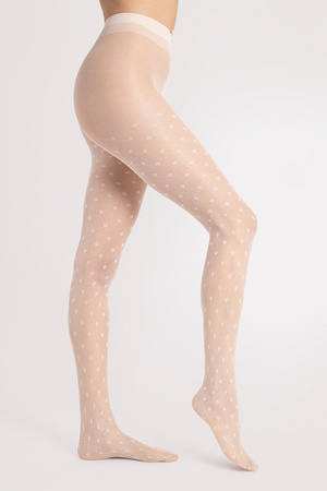 Rajstopy Fiore Hailey 15 DEN G6104 ecru 