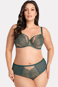 Biustonosz miękki Gorsenia K870 Melisa zielony