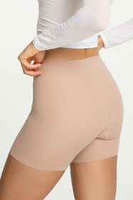Julimex Cotton Mood bermudy bezszwowe laser cut beżowy