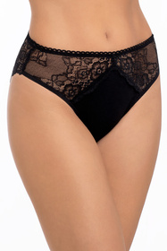 Babell BBL 173 Majtki wysokie figi, czarny