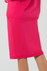 Spódnica Italian Fashion Stella midi fuksja
