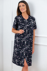 Koszula Italian Fashion Celestina kr.r. druk/granat