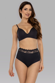 Wysokie figi Mitex Eva 3-pak czarny