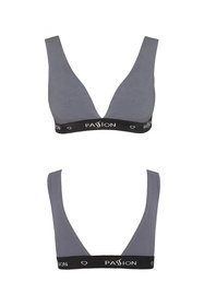 Biustonosz sportowy Passion PS015 dark grey 