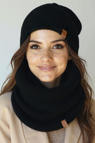 Czapka Vivisence 70115 czarny