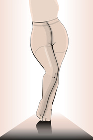 Rajstopy Fiore Plus Size 20 DEN C5120 light natural