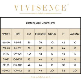Spódniczka kąpielowa Vivisence 3009 czarny 