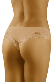 Wol-Bar Diamond 3503 Majtki szorto-stringi, beżowy