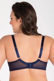 Biustonosz miękki Gorsenia K820 Edna granatowy