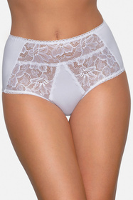 Majtki wysokie figi Babell BBL 186 biały