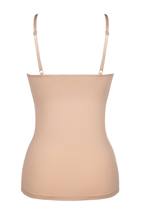Koszulka na ramiączkach Julimex Simple Cami top bra beżowy