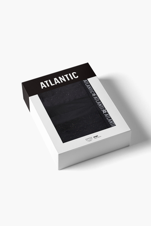 Slipy Atlantic 3MP-174 3-pack czarny/czarny/czarny