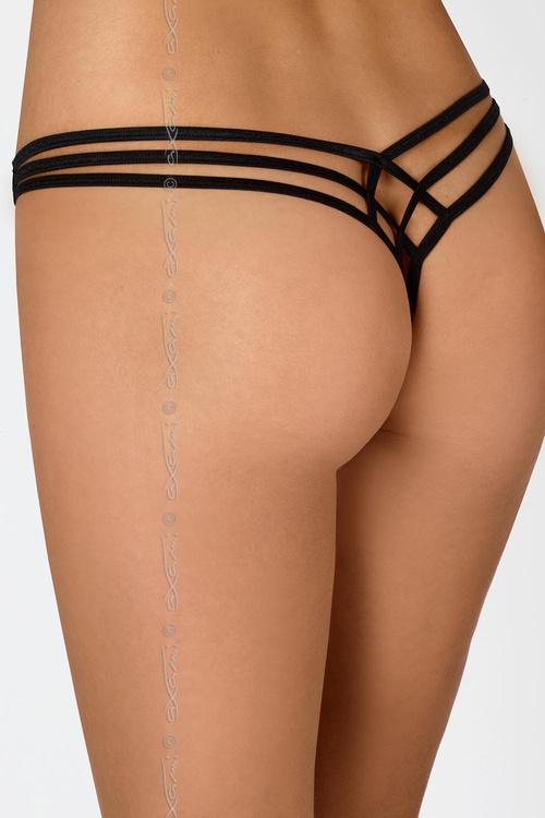 Axami V-6348 Mistral Majtki stringi, czarny