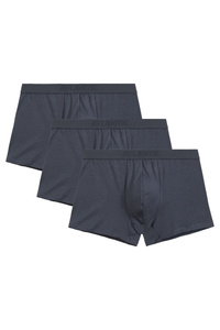 Atlantic 3BMH-016 bokserki męskie 3-pack bambusowe, grafitowy