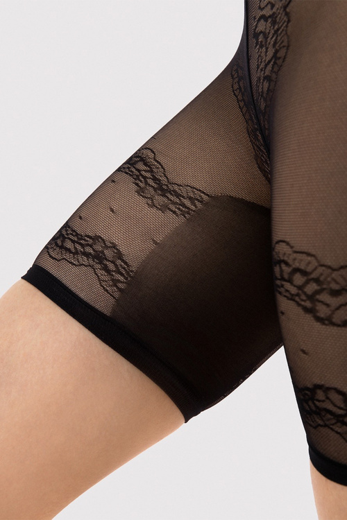 Wyrób pończoszniczy szorty Fiore Barcelona 30 DEN M0013 black