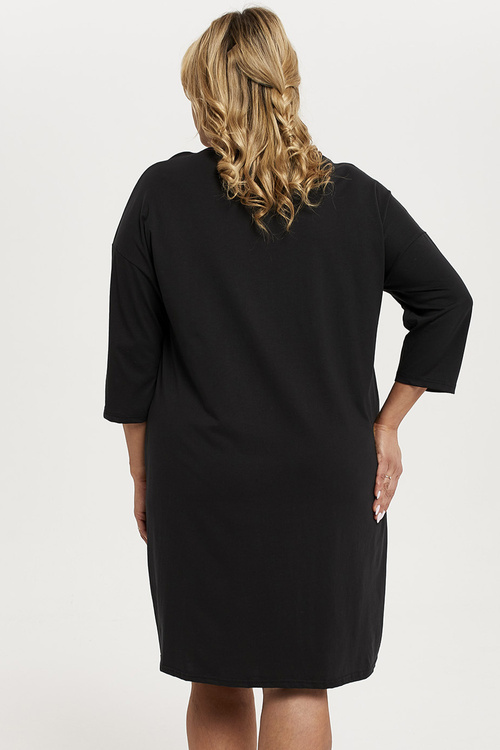 Italian Fashion Galia r.3/4 Nocna koszula, granat