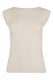 Koszulka bez rękawów Babell Indi taupe