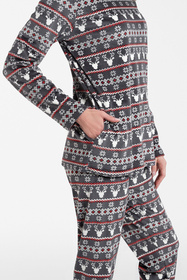 Dres homewear Italian Fashion Islandia dł.r. dł.sp. grafit