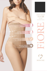 Fiore High Waist Bikini 20 den M5218 Wyrób pończoszniczy rajstopy, black