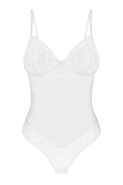 Body sexy Obsessive Alissium teddy white