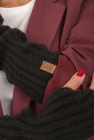 Rękawiczki dzianinowe Vivisence 7217 czarny