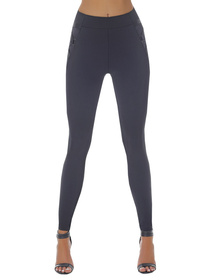 Bas Bleu Lindsey Legginsy klasyczne, black