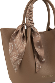 Vivisence T0019 torebka na ramię z zapięciem na magnes brown