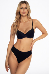Biustonosz push-up Henderson Amy 41325 czarny