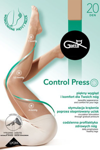 Gatta Control Press Wyrób pończoszniczy rajstopy, golden