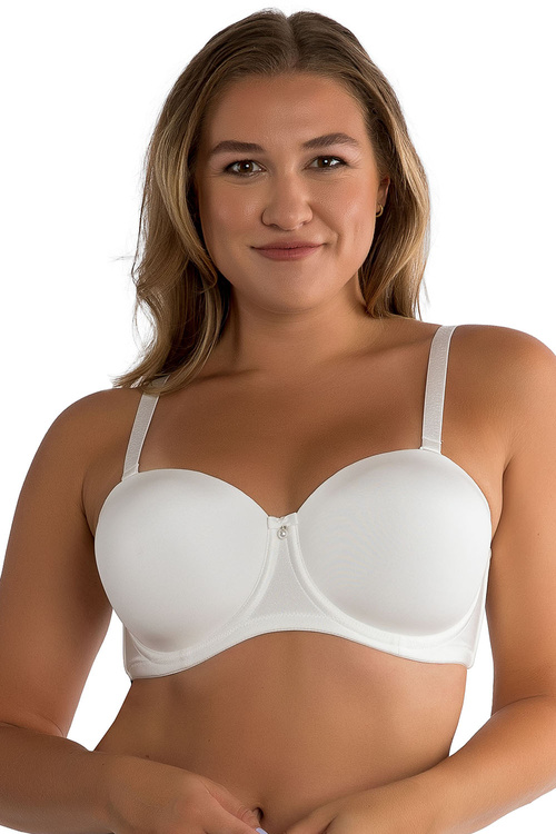 Biustonosz bardotka Parfait P60915 Elise pearl white
