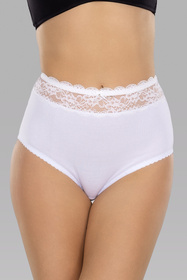 Wysokie figi Mitex Eva 3-pak biały/beż/czarny