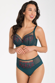 Biustonosz miękki Gorsenia K796 Massima zielony 