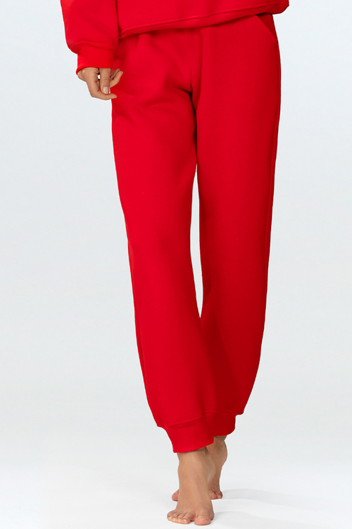 Komplet bluza+spodnie Dkaren Rehema-Kpl czerwony