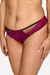 Lupo 2615 figi klasyczne z gładkiej mikrofibry fuksja