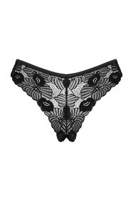 Majtki figi Obsessive Serena Love panties czarny