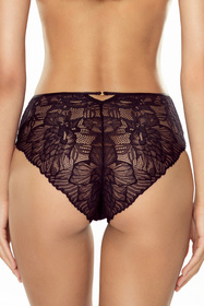 Lapinee 5038 Molly figi o wysokim stanie, miękka dzianina czarny