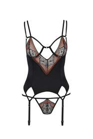 Gorset sexy Casmir Mirella corset black 