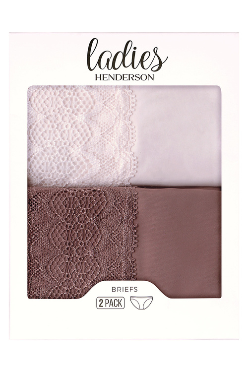Figi Henderson Polly 2 42826 2-pak cream/coffe