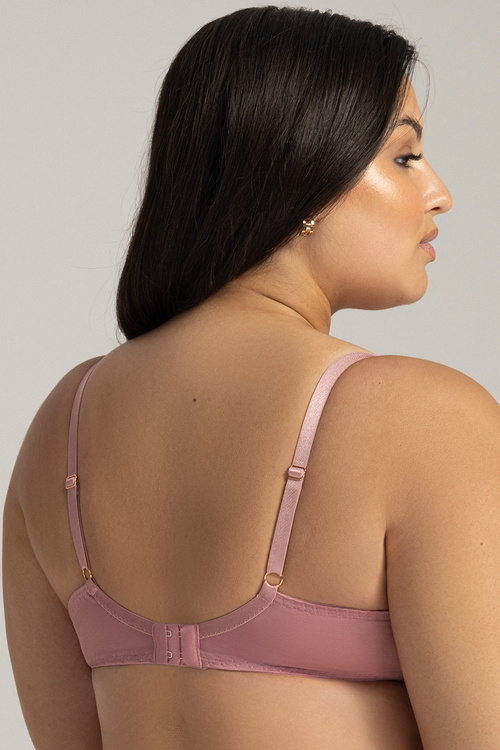 Biustonosz usztywniany Ava 2107 Yasemin Maxi pink peony