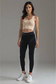 Legginsy klasyczne Vivisence 8501 czarny
