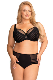 Biustonosz miękki Nessa Alizee N550 czarny