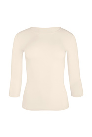 Babell Manati klasyczna bluzka z rękawem 3/4 wanilia