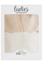 Stringi Henderson Fleda 43670 2-pak nude/coffe