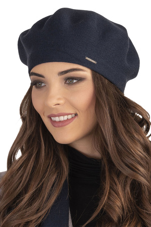 Vivisence 7005 Nakrycie głowy beret, granatowy